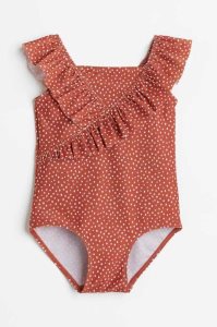 Bañadores H&M Ruffled Niños Turquesa Oscuro | 487260RZS