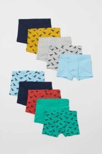 Bermudas H&M 10-pack Boxer Niños Azules Oscuro | 396871LMT