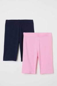 Bermudas H&M 2-pack Cycling Niños Negros | 756348OVU