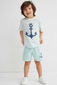 Bermudas H&M 2-pack Jersey Niños Naranjas | 389167LUG