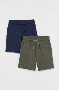 Bermudas H&M 2-pack Niños Grises | 254093VPY