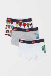 Bermudas H&M 3-pack Boxer Niños Azules Claro | 748916TQG