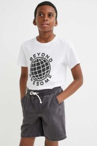 Bermudas H&M Algodon Denim Niños Azules | 857069XIN