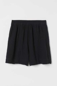 Bermudas H&M Algodon Mujer Negros | 052814SEX