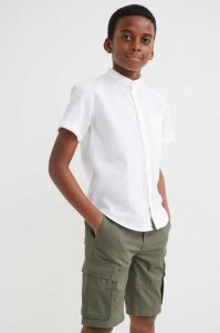 Bermudas H&M Cargo Niños Kaki Verdes | 935724KPA