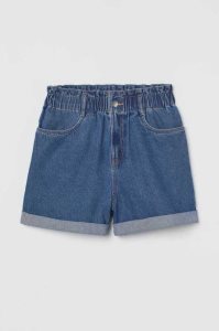 Bermudas H&M Denim Paper-bag Mujer Azules | 870963WUC