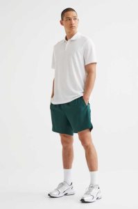 Bermudas H&M Fast-drying Sports Hombre Azul Marino Azules | 752034DKF