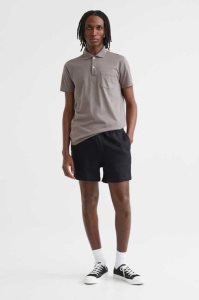 Bermudas H&M Regular Fit Linen Hombre Beige | 719584ORF