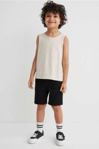 Bermudas H&M Slim Fit Denim Niños Azules Oscuro | 145089GCH