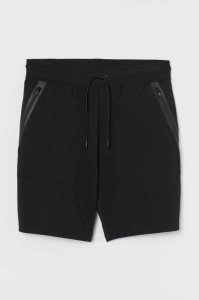 Bermudas H&M Sports Hombre Negros | 134856HUN