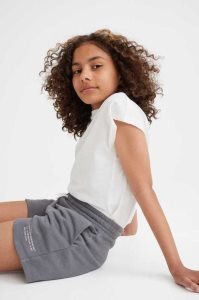 Bermudas H&M Sweatshorts Niños Grises | 370829JQI