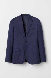 Blazers H&M Flaco Fit Jacket Hombre Grises | 273064KNE