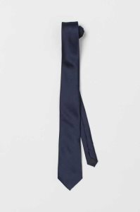 Blazers H&M Satin Tie Hombre Negros | 462179RNP