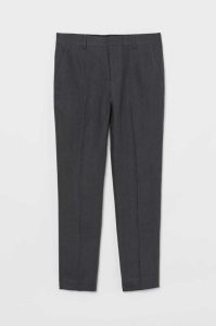 Blazers H&M Slim Fit Linen Suit Pants Hombre Kaki Verdes | 897346BMD