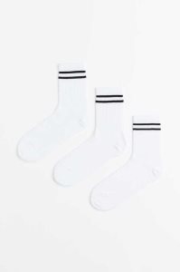 Calcetines H&M DryMove Sports Hombre Blancos | 967042DFC