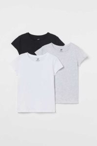 Camisas H&M 3-pack Algodon Niños Rosas Claro Turquesa Claro | 867152WET