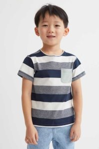 Camisas H&M 3-pack Algodon Niños Verdes Claro | 758064CJN