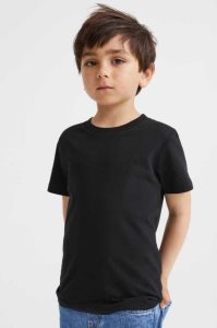 Camisas H&M Algodon Niños Azules | 025341UIA