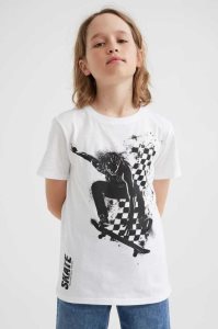 Camisas H&M Algodon Niños Negros | 380517KWL