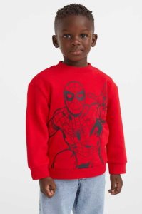 Camisas H&M Printed Niños Rojos | 723564FQK