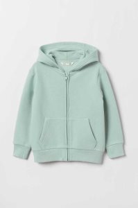 Chaquetas H&M Encapuchado Niños Azules Claro | 215309DKI