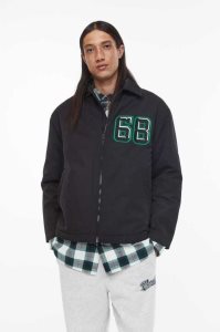 Chaquetas H&M Regular Fit Acolchado Baseball Hombre Marrom Claro | 364987ZOY