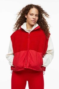 Chaquetas H&M Sports Mujer Rojos | 580693QGD