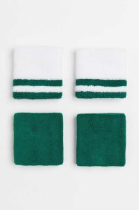 Equipo H&M 2-pack Wrist Sweatbands Mujer Negros Blancos | 951784RDF