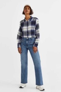 Jeans H&M Bootcut Regular Mujer Azules | 416208SDV