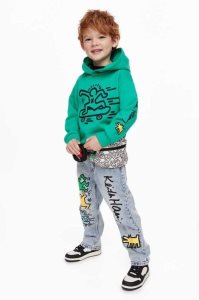 Jeans H&M Loose Fit Niños Azules Claro | 467321ZTI