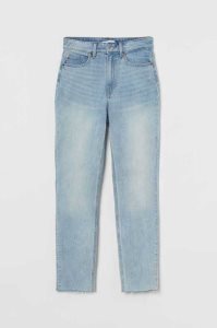 Jeans H&M Slim High Ankle Mujer Azules Claro | 470685NAG