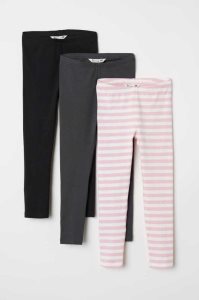 Jersey H&M 3-pack Leggings Niños Marrom Morados | 867524KTS