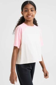 Jersey H&M Corta Algodon T-shirt Niños Marrom Blancos | 520973UXI