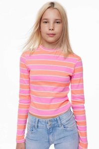 Jersey H&M Long-sleeved Top Niños Verdes | 168530HGK