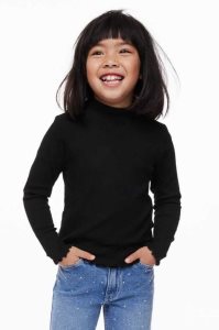 Jersey H&M Mock Turtleneck Top Niños Grises Claro | 428793ELG