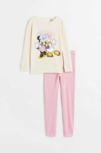 Jersey H&M Printed Algodon Pajamas Niños Morados Claro | 512496XHW