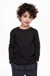 Jersey H&M Shirt Niños Azules Oscuro | 638057GUI