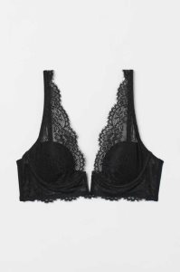 Lencería H&M Acolchado Underwire Encaje Bra Mujer Morados Claro | 120547OAT