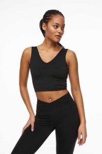 Lencería H&M SoftMove Medium Support Sports bra Mujer Negros | 768492UTI