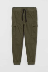 Pantalones H&M Cargo Niños Grises Oscuro | 417085QCN