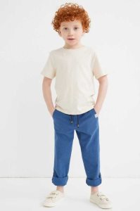 Pantalones H&M Directo Fit Niños Azul Marino Azules | 507983IXU