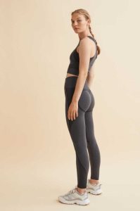 Pantalones H&M DryMove Seamless Sports tights Mujer Grises Oscuro | 546920GTM