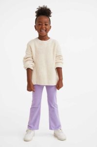 Pantalones H&M Flared Corduroy Niños Morados | 839051NDY