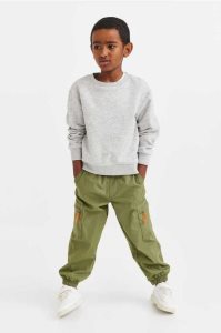 Pantalones H&M Forro Cargo Niños Marrom | 790364XBK