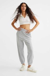 Pantalones H&M Oversized Joggers Mujer Marrom Oscuro | 726189SKF