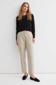 Pantalones H&M Slacks Mujer Negros | 612504TBV