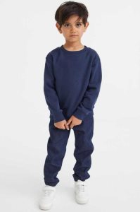 Pantalones Jogger H&M 3-pack Denim Niños Azules Oscuro Grises Oscuro | 582109CYG