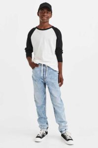 Pantalones Jogger H&M Comodidad Stretch Denim Niños Azules Claro | 156420ADJ