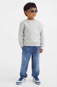 Pantalones Jogger H&M Comodidad Stretch Denim Niños Grises | 906853AVT