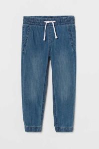 Pantalones Jogger H&M Denim Niños Azules Oscuro | 725019KWO